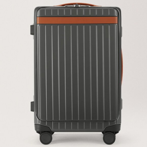 NIB Carl Friedrik The Carry-On X (Hybrid), Gray and Cognac - Picture 1 of 8